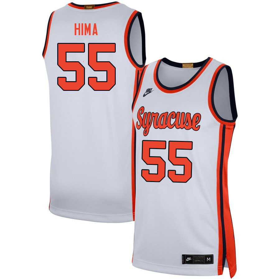 Men #55 Mounir Hima Syracuse Orange College 2022-23 Stitched Basketball Jerseys Sale-Retro
